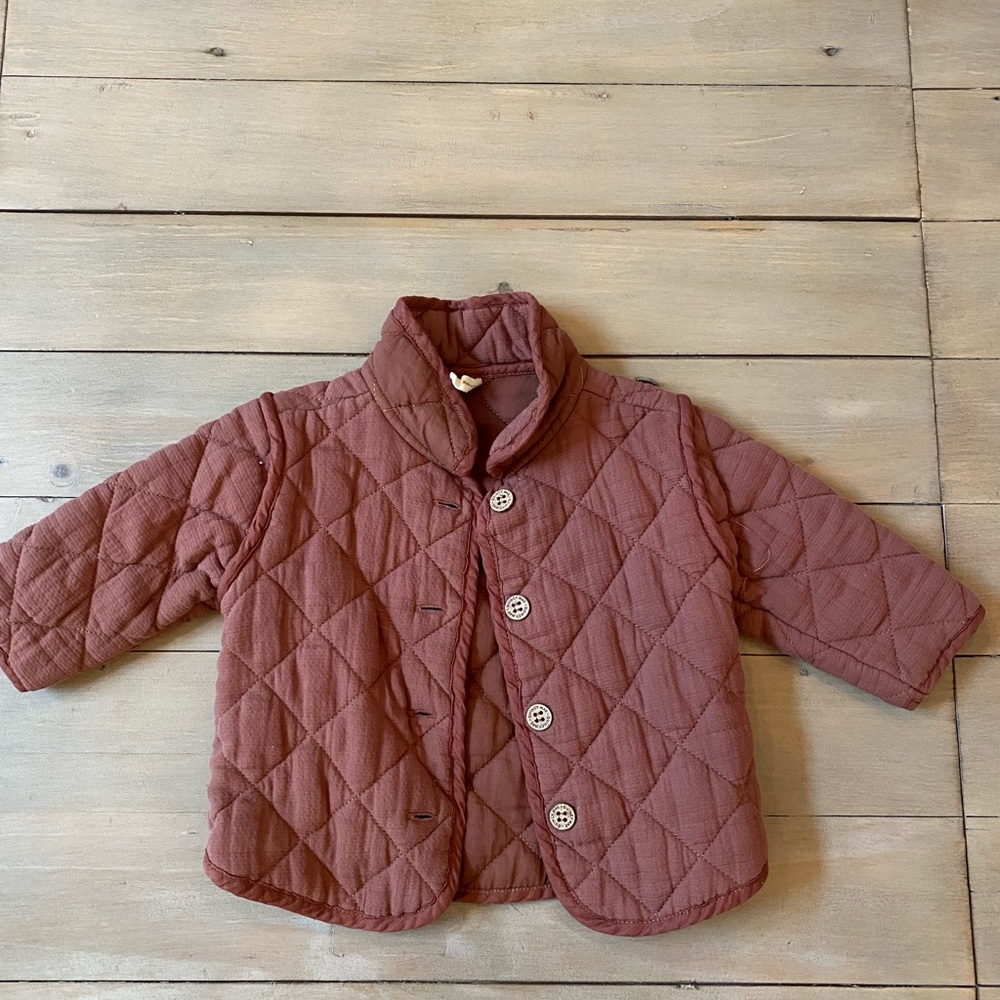 Quincy Mae quilted Jacket 12-18m